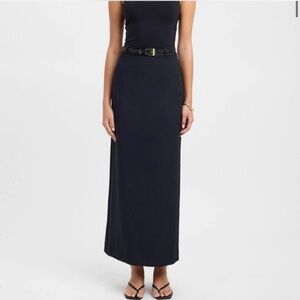 KOOKAI Oyster Midi Skirt